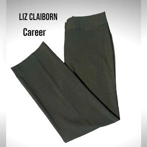 Liz Claiborne dark grey career slacks